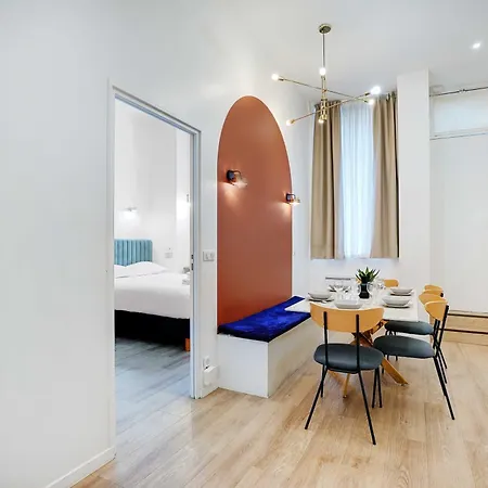 Appartamento Charming 2br - 8p With Ac - Galerie Lafayette *
